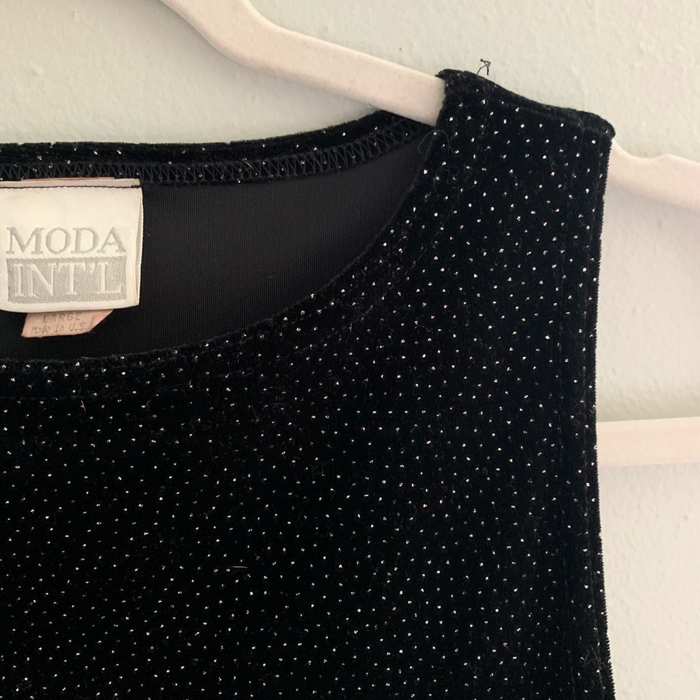 Vintage MODA velvet mini ✨